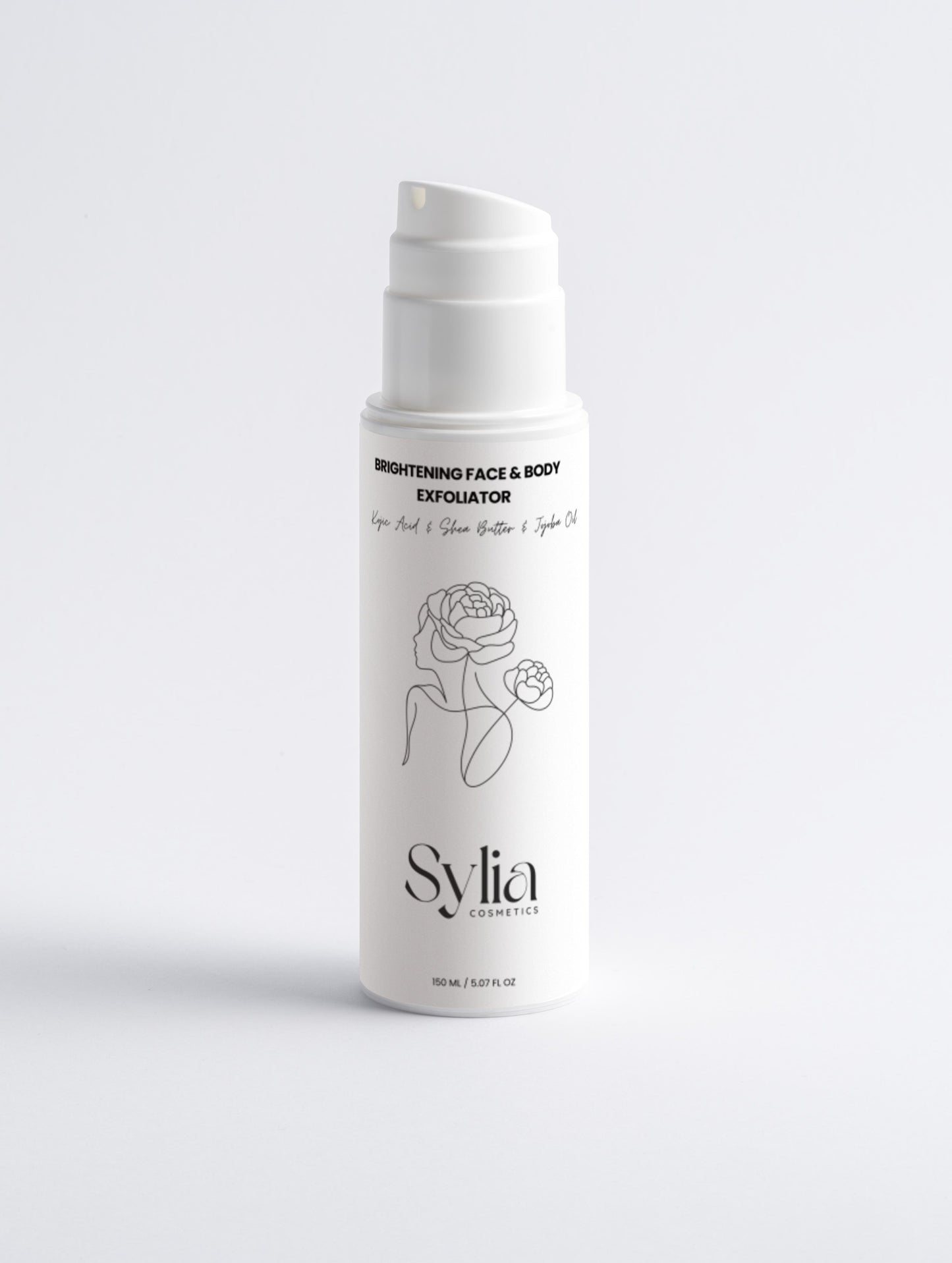 SYLIA - Brightening Face & Body Exfoliator with Kojic Acid