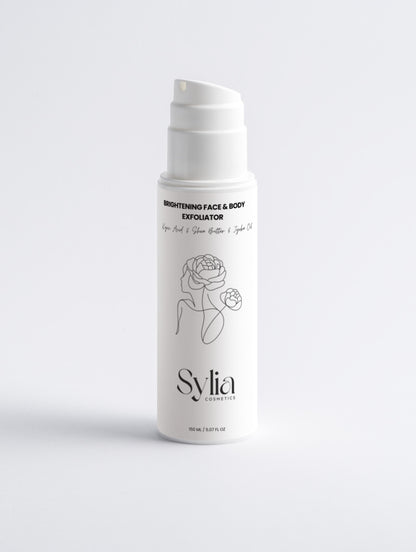 SYLIA - Brightening Face & Body Exfoliator with Kojic Acid