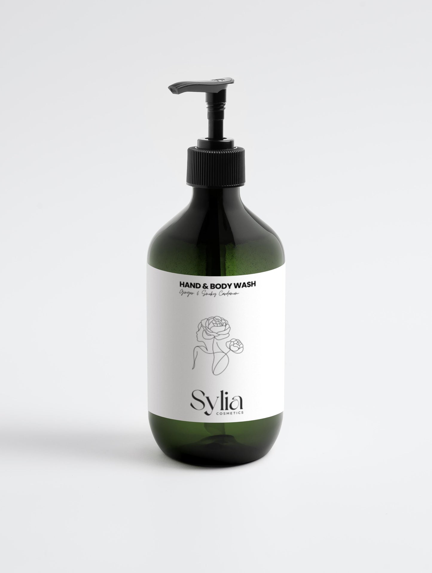 SYLIA - Hand & Body Wash, Ginger & Smoky Cardamom