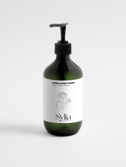 SYLIA - Hand & Body Wash, Ginger & Smoky Cardamom